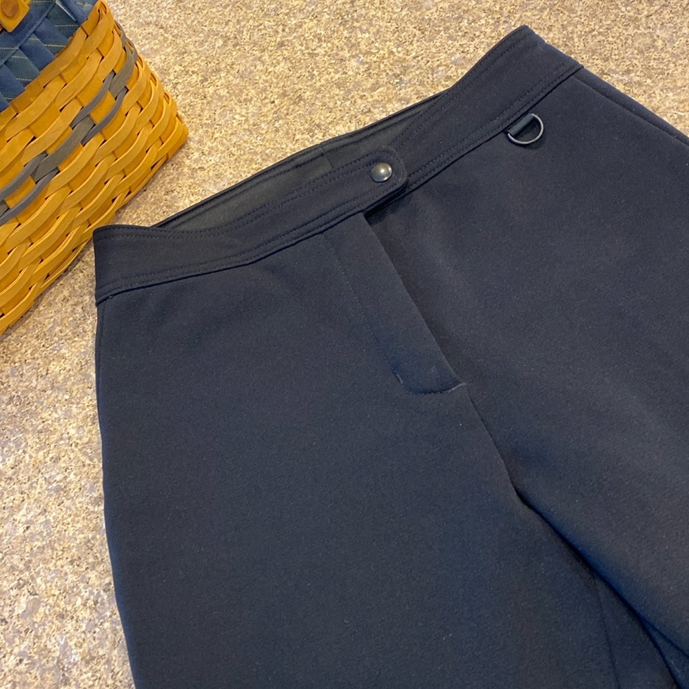 Vintage Ski Snow Pants Size 10 Runs Small Black Winter Made in USA